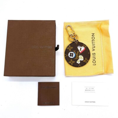 Louis Vuitton PORTOCLE Lovelock Key chain Key ring Bag Charm