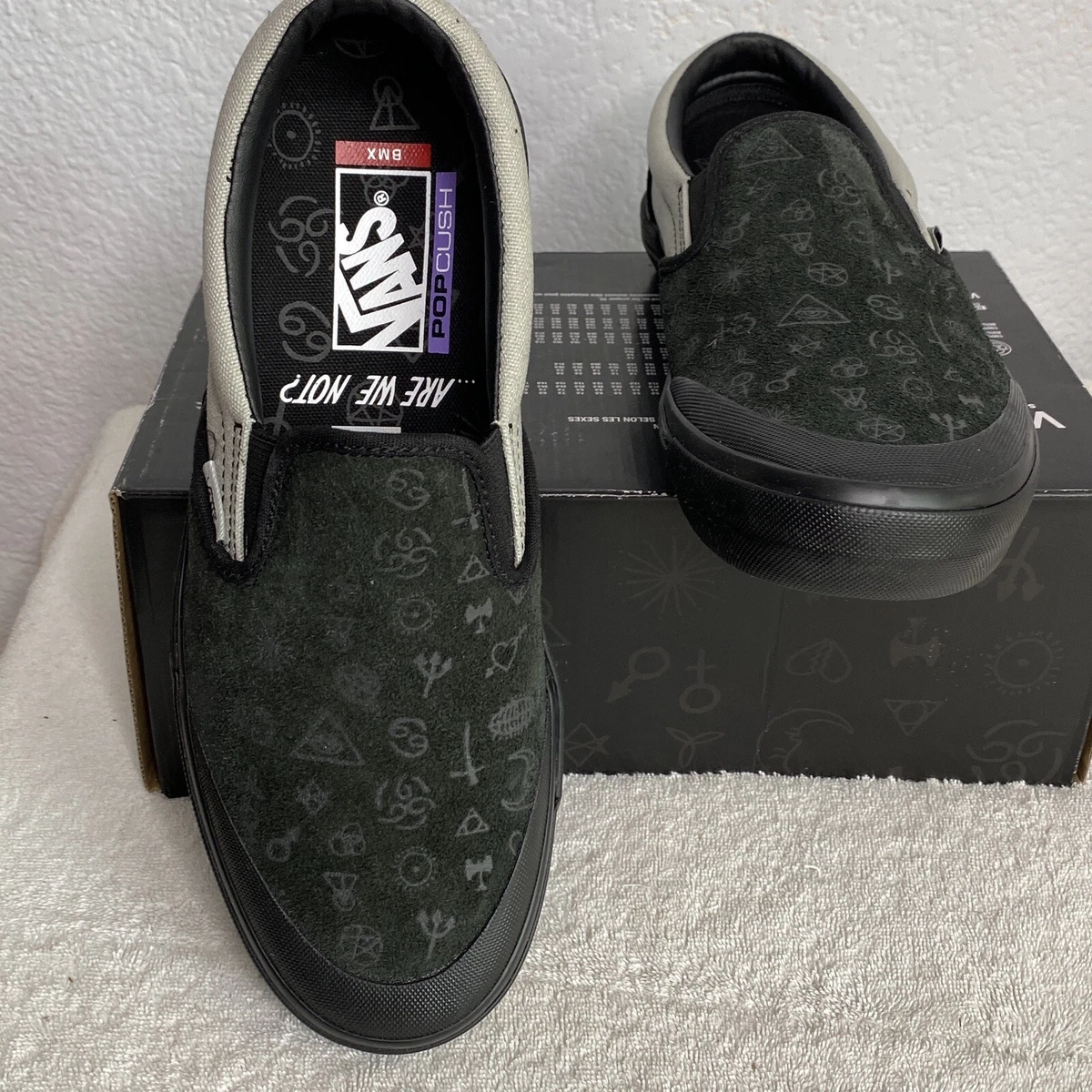 vuitton vans slip ons