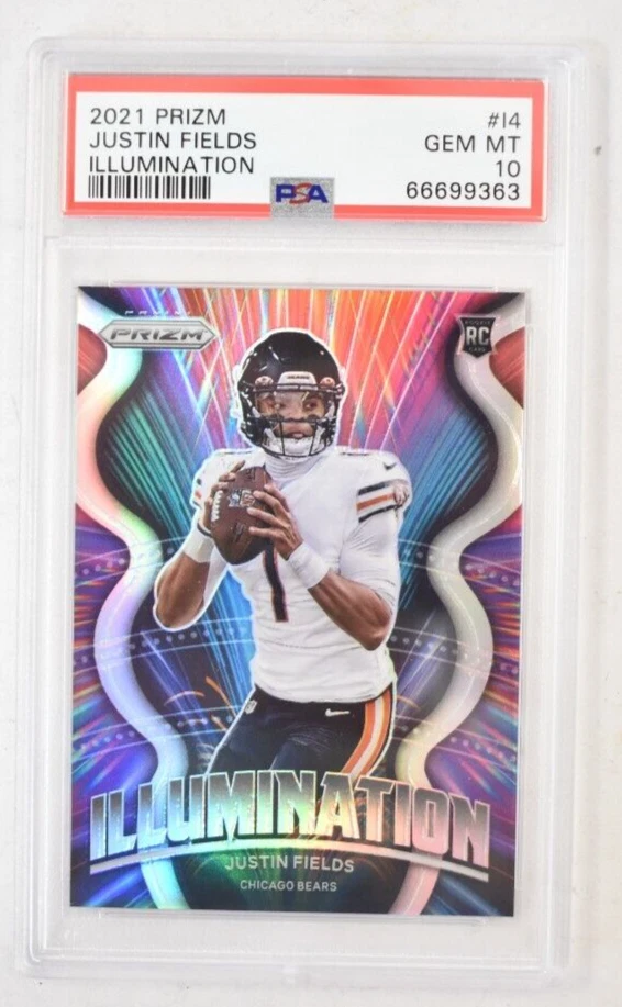 Justin Fields Panini Prizm Illumination #I4 Base
