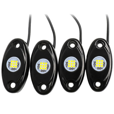 Weiß LED Unterbodenlichter Bootsbeleuchtung LED Rock Light JEEP Offroad LKW Boot