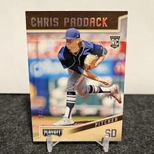 2019 Panini Chronicles Chris Paddack 7 Playoff Holo Silver #/25 Padres