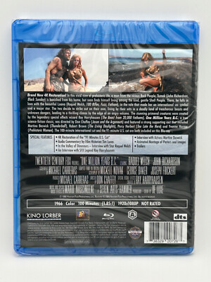 One Million Years B.C. Blu-ray Kino 2-Disc Raquel Welch Adventure