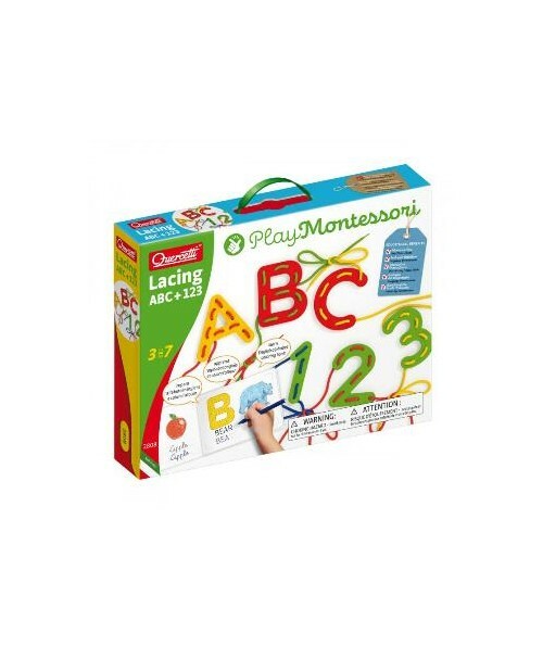 Quercetti – Lacing Abc + 123