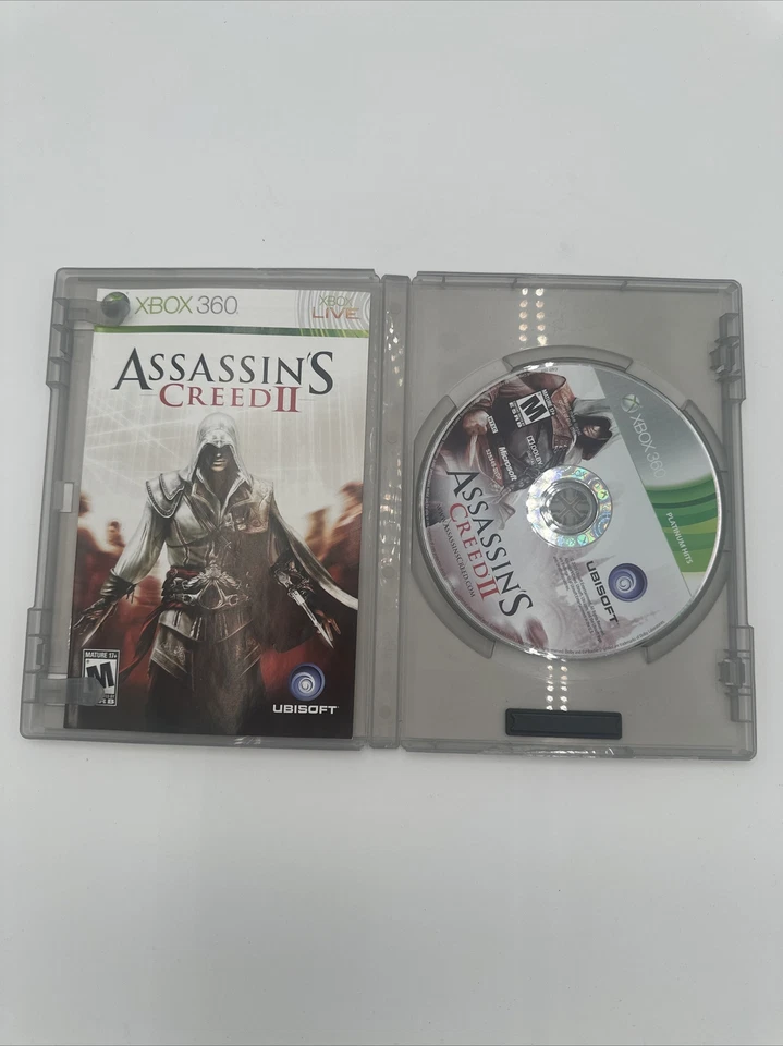 Assassin's Creed II 2 (Microsoft Xbox 360, 2009)- Complete With Manual - Image 3 of 3