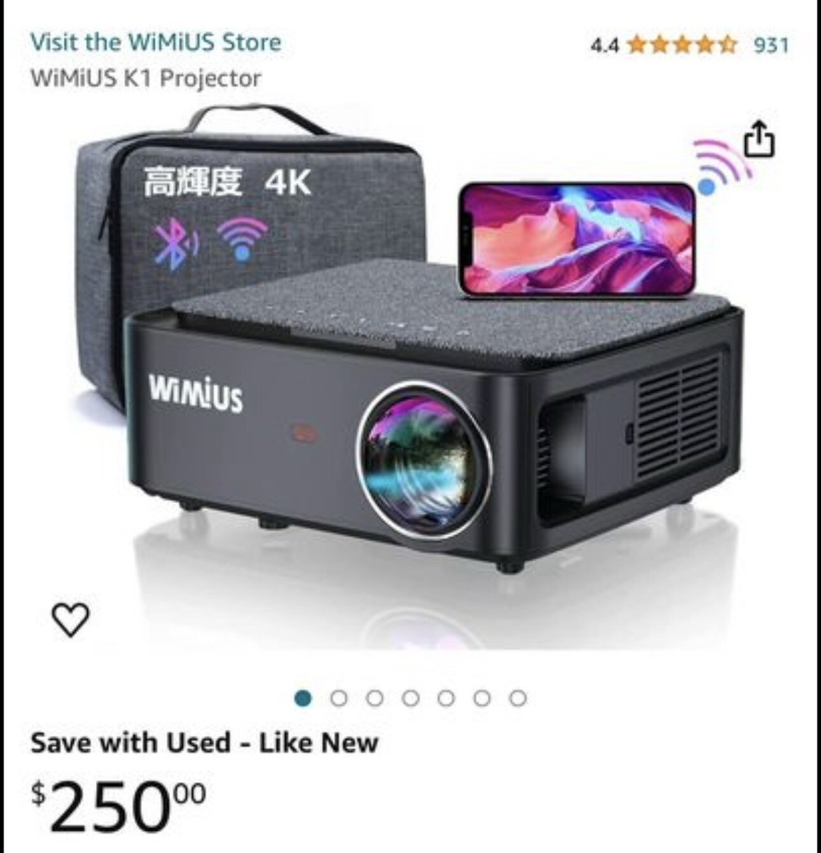 Wimius K2 Projector | eBay