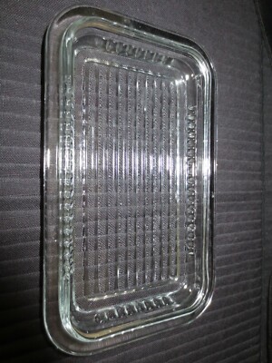 DEPRESSION PASABAHCE Refrigerator Storage Container  LID - 6 1/2'' x 4''