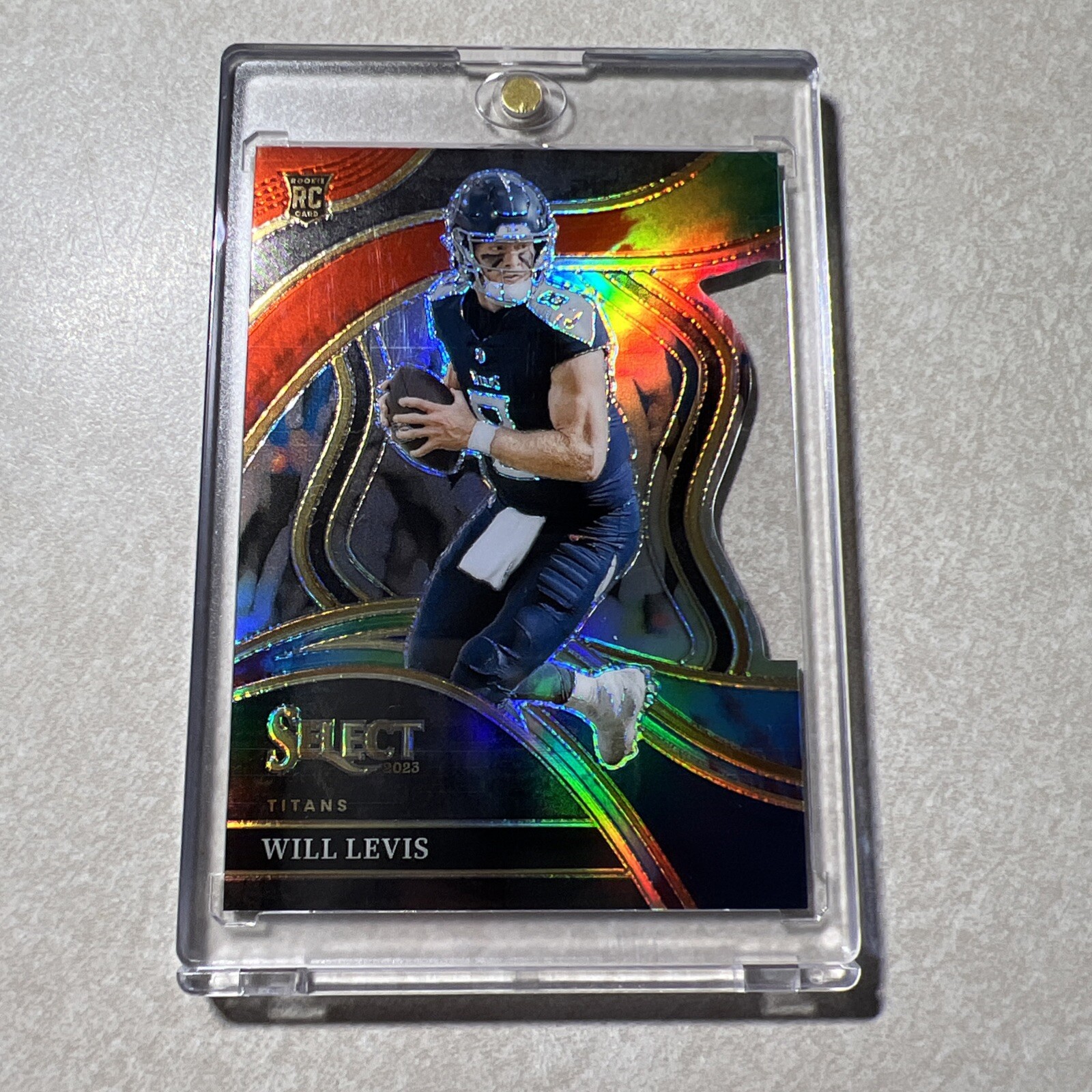 Will Levis Tie-Dye Club Level #d/25 - 2023 Panini Select Football RC Card #206🔥