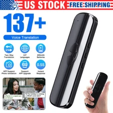 2024 Portable Smart Translator 137 languages Two-Way Real Time Voice Translation