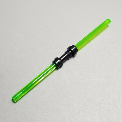 Lego Star Wars x1 Lightsaber Light Green Double Blade Trans