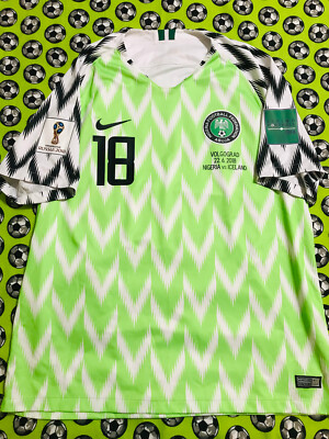 EXTREMELY RARE Nike Nigeria Home Soccer Football Jersey World Cup