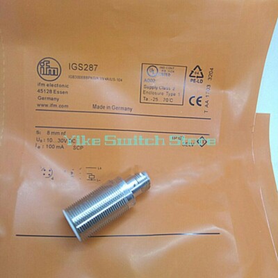 1PCS New For IFM proximity switch sensor IGS287 10...30V DC 100mA