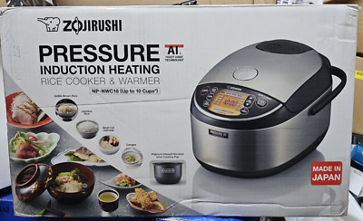 Zojirushi NP-NVC18 Pressure Induction Heating Rice Cooker & Warmer 10 Cup
