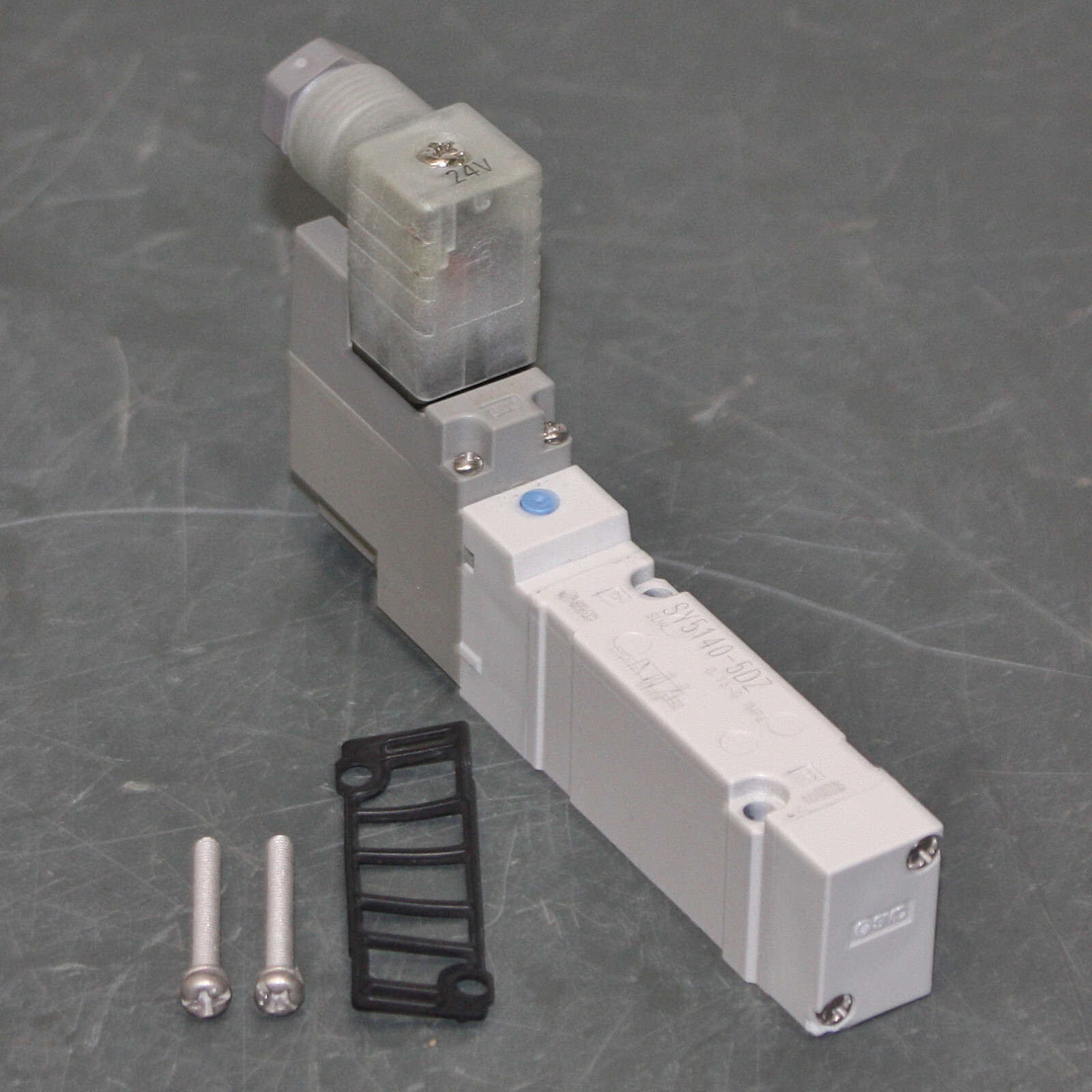 SMC Single Solenoid Air Control Valve SY5140-5DZ, 24V DC, 4 Way 2 Position