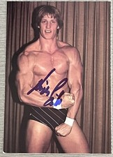 1985 Wieser & Wieser Kevin Von Erich Signed Autographed Wrestling Postcard WCCW