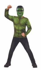 Rubies Marvel Avengers Endgame Hulk Childs Top Mask Halloween Costume 700722
