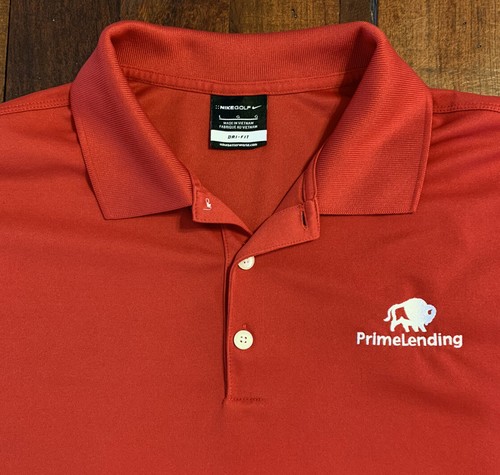 Prime Lending NIKE GOLF POLO Dri-Fit 