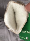 Ladies Tan M suede leather lined gloves NWT — photo 4
