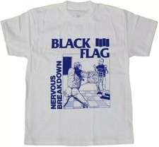 Black Flag T-Shirt Nervous Breakdown Punk Band Tee