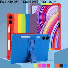 Case For Xiaomi Redmi Pad Pro 2024 Tablet 12.1'' Silicone Shockproof Stand Cover