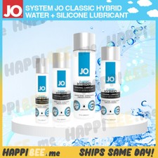 SYSTEM JO Classic Hybrid Water Silicone Lubricant H2O Silk Backdoor Anal Lube