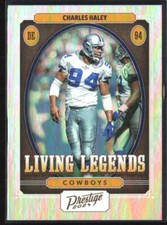 2024 Panini Prestige Football Charles Haley Living Legends #LL-CHY Holo
