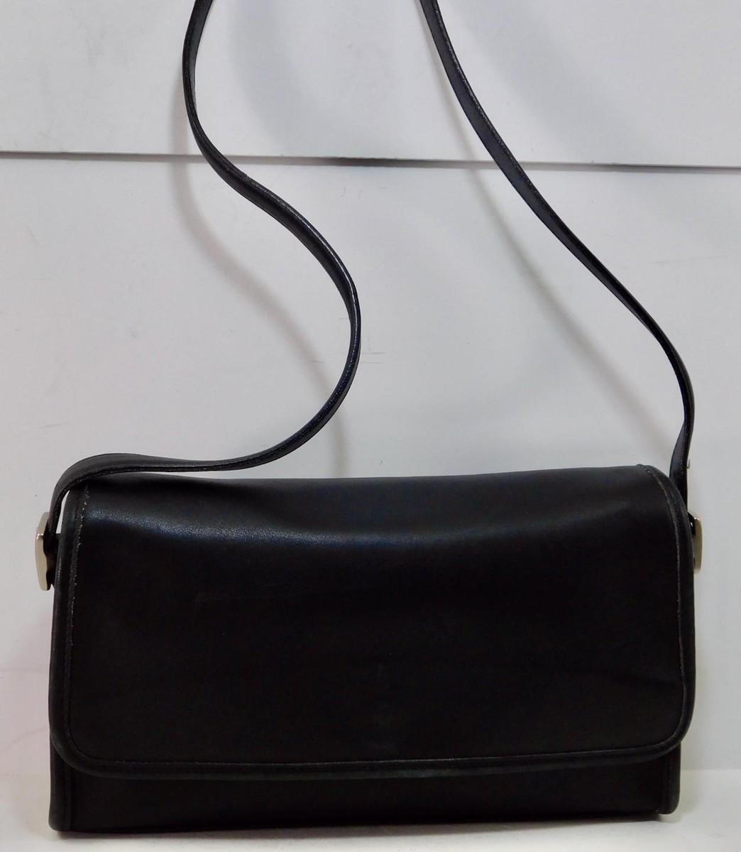 バッグ New Vintage Coach Cabin Bag Small Black Vintage Coach Legacy Small Pocket Zip Bag 9136 Black Leather