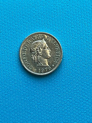 1976 Rare Helvetica 10 Francs with Full Description Below