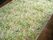 Tropical Bird of Paradise COTTON DRAPERY UPHOLSTERY FABRIC 3 YARDS KINGSWAY