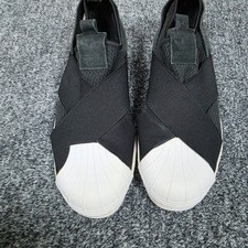 Adidas Originals  Black Slip On Strap Sneaker...