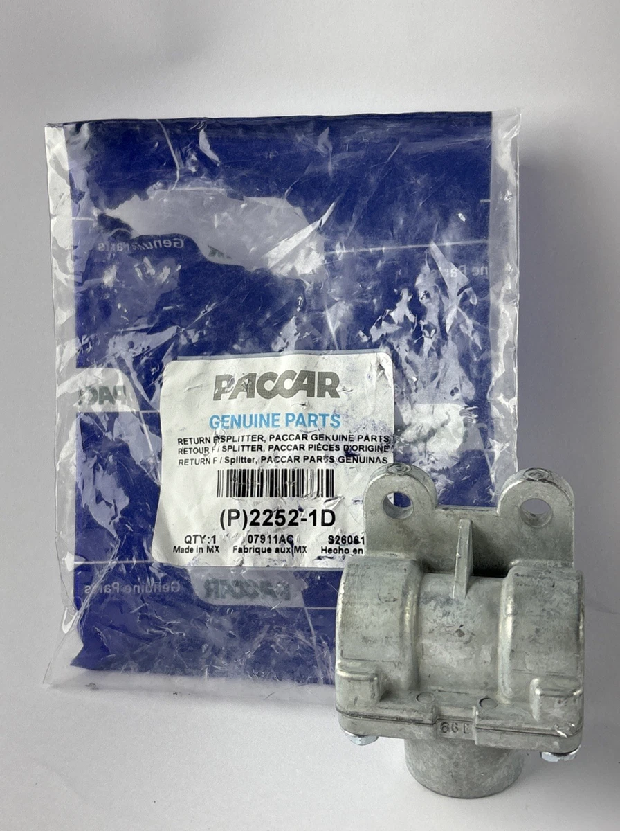 PACCAR 2252-1D FUEL RETURN FLOW SPLITTER OEM FOR KENWORTH/ PETERBILT photo 2