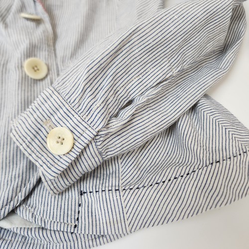 Cartonnier Anthropologie Blazer Jacket Women's 4 Linen Lightweight Nautical - Picture 9 of 13