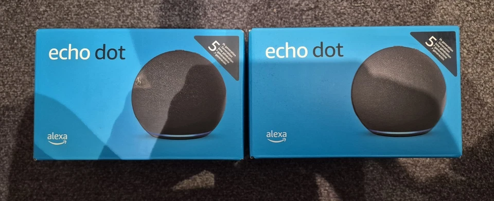 2× Amazon Echo Dot 5th Generation (2022) OVP  New