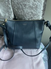Image of Radley Crossbody Shoulder Bag NEW! Wood Street 2.0 Ink Blue colour 