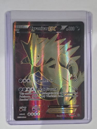 Tyranitar EX (91 Full Art) — Ancient Origins