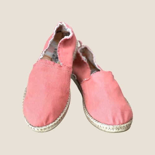 Vionic Beach NWOB size 8 Laguna Coral Espadrille Canvas Slip-Ons - Picture 2 of 11