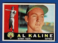 1960 Topps AL KALINE #50 - Detroit Tigers - EX/MT to Near Mint