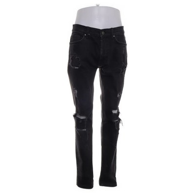 Tigha, Jeans, Größe: 33/32, Grau, Baumwolle/Elasthan/Polyester, Einfarbig #fxc
