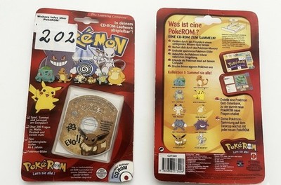 Pokémon PokéRom CD-ROM Evoli #133 Orginalverpackt | Deutsch
