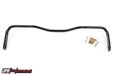 Umi 3034-b For 1978-1988 Gm G-body 1 Solid Rear Sway Bar-bolt On Black