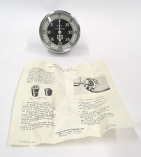 Stewart-warner D-757-w-1 Handheld Tachometer With Instruction And Care Sheet