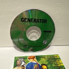 SEGA Dreamcast Generator Vol 2 Demo Disc Sonic Adventure Tony Hawk's Pro Skater