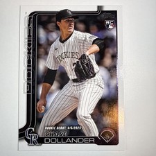 2025 Topps Update Series - Rookie Debut Chase Dollander #US259 (RC)