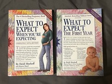 What To Expect book Lot When You re Expecting 4th Edition The First Year Set