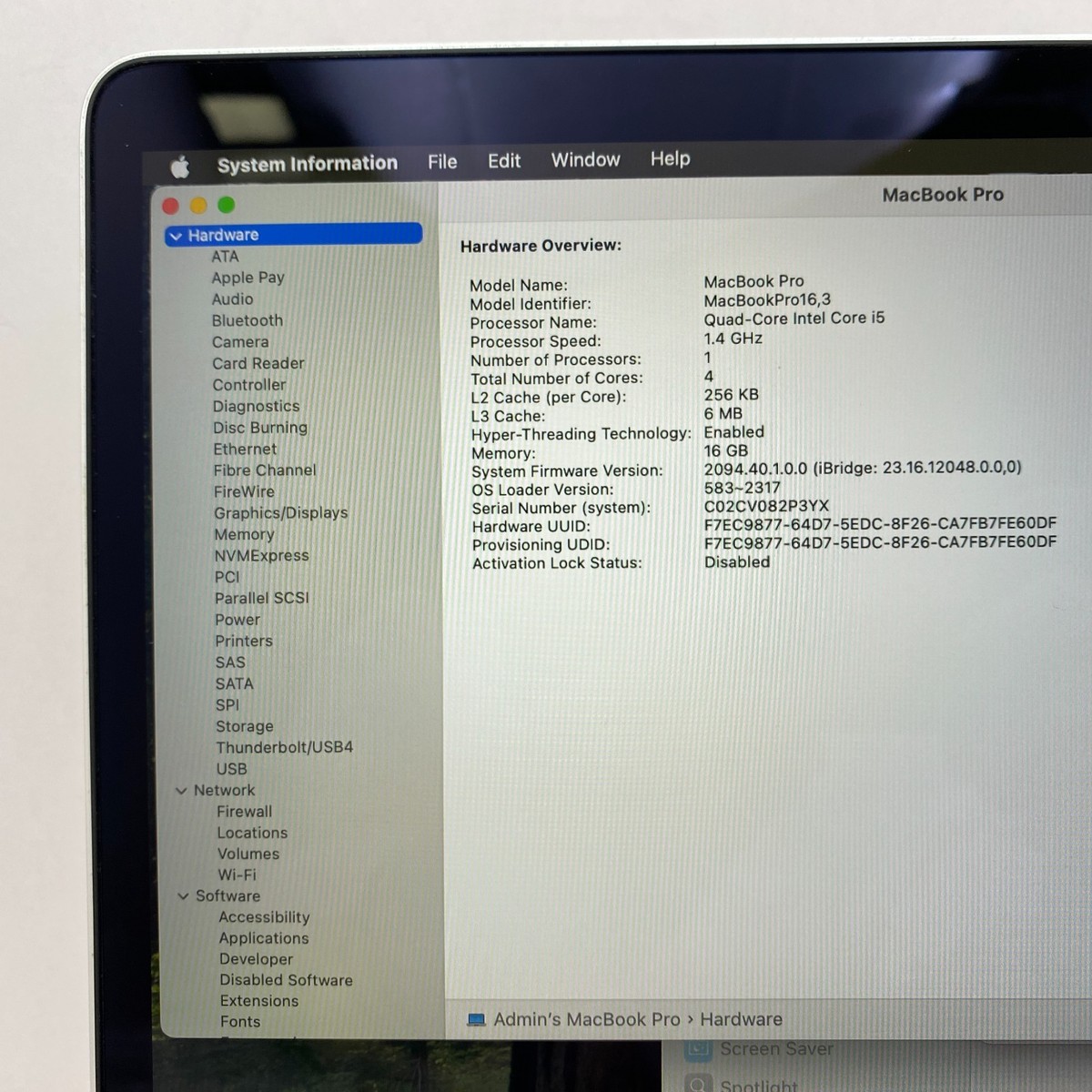 Apple MacBook Pro 13