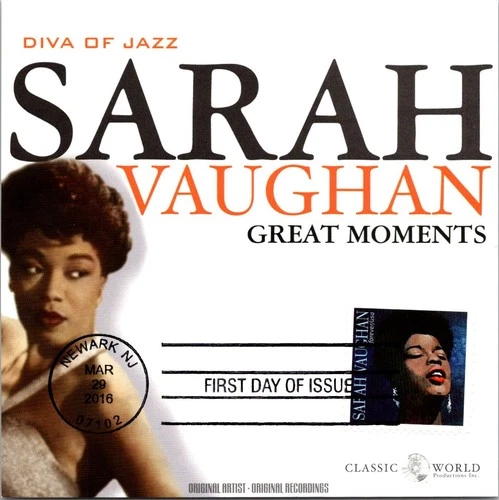 Dr Jim Stamps Maximum Card Sarah Vaughn Forever Fdc