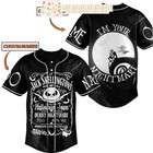 Jack Skellington s I m Your Nightmare Halloween Town Personalized Baseball Jerse