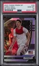 2020 PANINI PRIZM DRAFT PICKS SILVER PRIZM #43 LAMELO BALL ROOKIE RC PSA 10