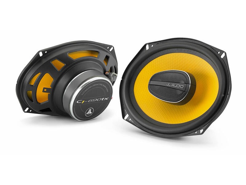 JL Audio C1-690tx 6x9"" 3-Way Coaxial Car Speakers 60W RMS Powerful Highs Bass