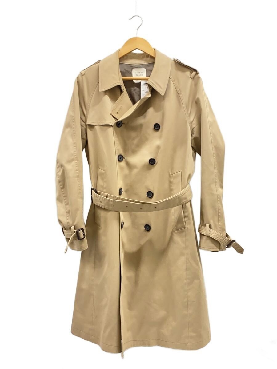 United Tokyo Three Layer Raglan Trench Coat/Coat/2/Cotton/Beg/406355003 3427
