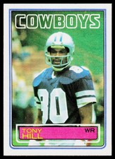 Tony Hill, 1983 Topps, #47, Dallas Cowboys,